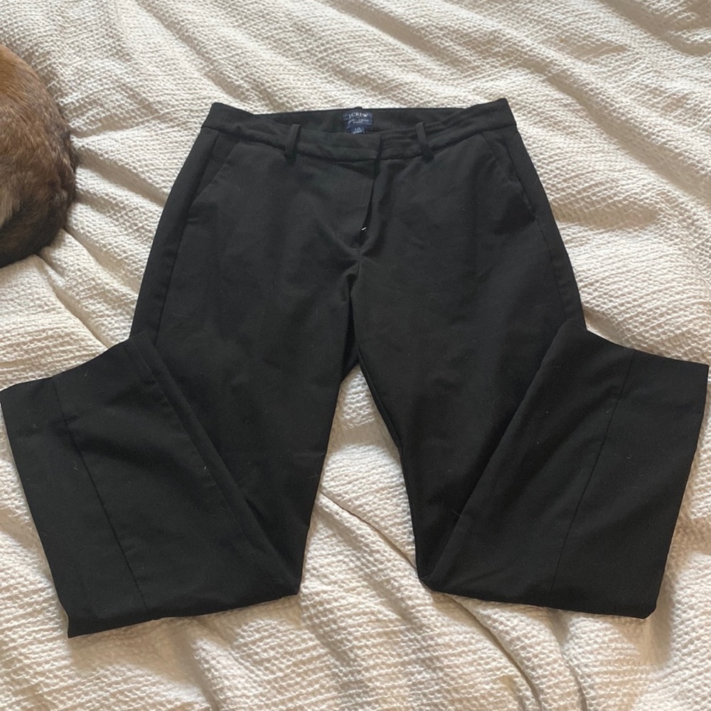 J Crew Black “Ruby Crop Pant” size 10